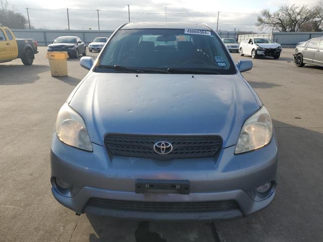 2T1KR32E37C663359 - 2007 TOYOTA MATRIX BAS XR BLUE photo 5