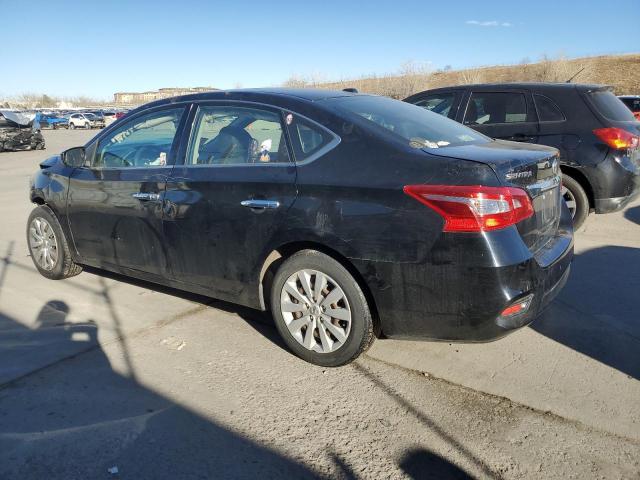 3N1AB7AP5HL696973 - 2017 NISSAN SENTRA S BLACK photo 2