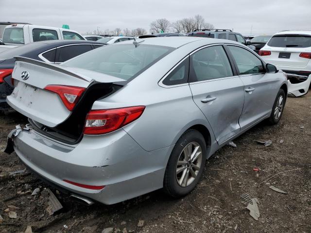 5NPE24AFXFH247063 - 2015 HYUNDAI SONATA SE SILVER photo 3