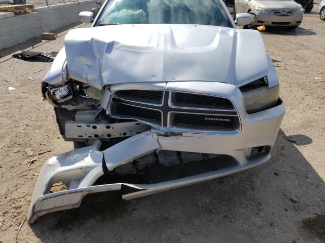 2C3CDXBGXCH109994 - 2012 DODGE CHARGER SE SILVER photo 11