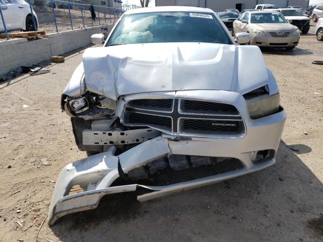 2C3CDXBGXCH109994 - 2012 DODGE CHARGER SE SILVER photo 5