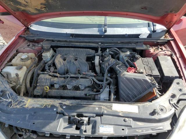 1FAHP24137G158708 - 2007 FORD FIVE HUNDR SEL MAROON photo 11