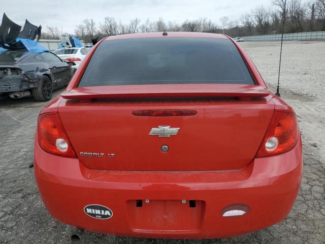 1G1AL55F777341539 - 2007 CHEVROLET COBALT LT RED photo 6