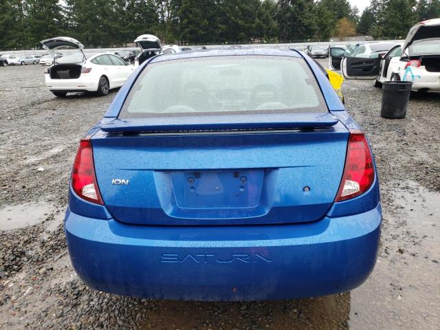 1G8AL52FX4Z108759 - 2004 SATURN ION LEVEL 3 BLUE photo 6