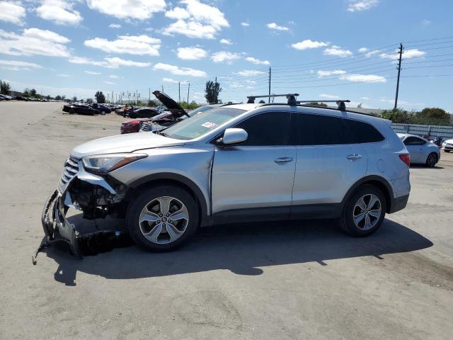 KM8SM4HF8GU147050 - 2016 HYUNDAI SANTA FE SE GRAY photo 1