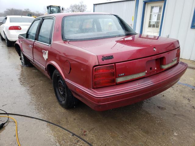 1G3AG55M2R6308290 - 1994 OLDSMOBILE CUTLASS CI S Bordo foto 2