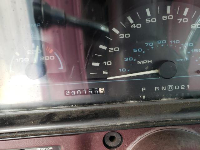 1G3AG55M2R6308290 - 1994 OLDSMOBILE CUTLASS CI S Bordo foto 9