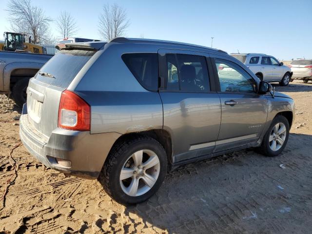 1J4NF1FB9BD276850 - 2011 JEEP COMPASS SPORT GRAY photo 3