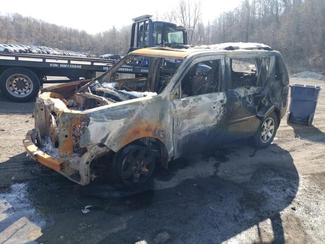 5FNYF4H97BB057182 - 2011 HONDA PILOT TOURING BURN photo 1