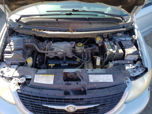 2C8GP64L41R408508 - 2001 CHRYSLER TOWN & COU LIMITED BLUE photo 12