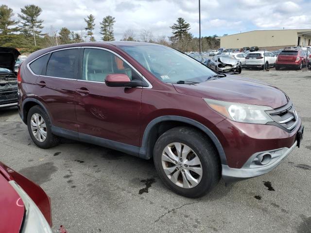 5J6RM4H75DL071911 - 2013 HONDA CR-V EXL BURGUNDY photo 4