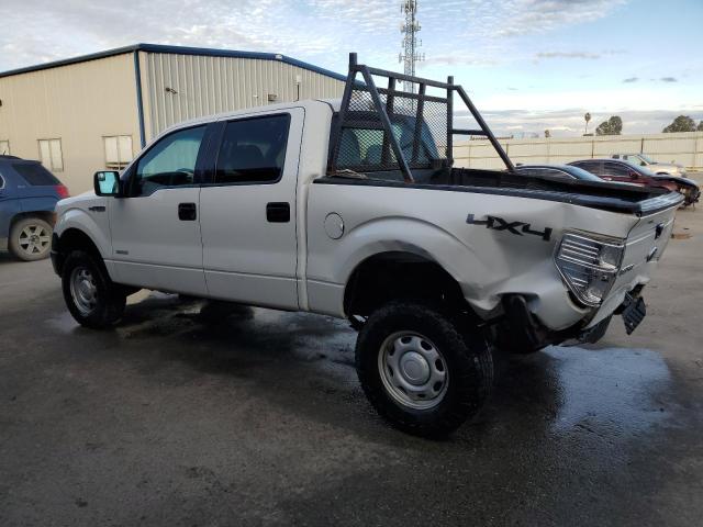 1FTFW1ET7CFB43658 - 2012 FORD F150 SUPERCREW WHITE photo 2