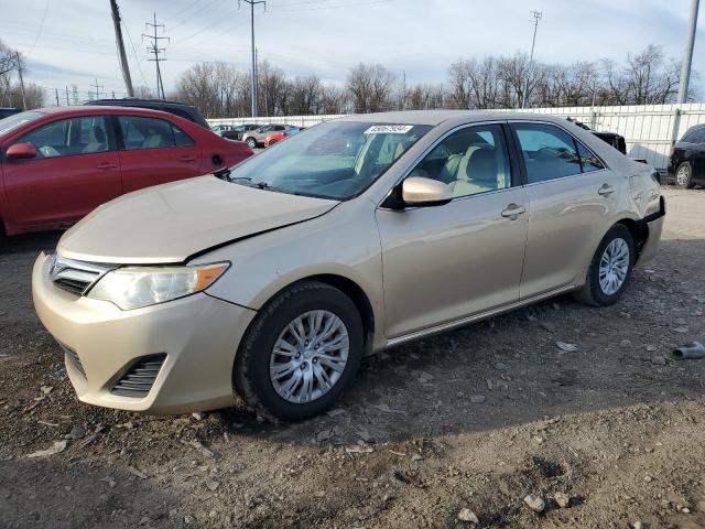 4T4BF1FKXCR187154 - 2012 TOYOTA CAMRY BASE TAN photo 1