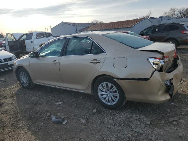 4T4BF1FKXCR187154 - 2012 TOYOTA CAMRY BASE TAN photo 2
