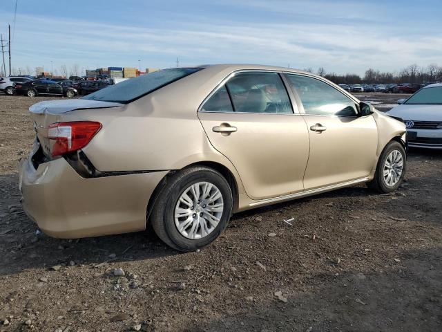 4T4BF1FKXCR187154 - 2012 TOYOTA CAMRY BASE TAN photo 3