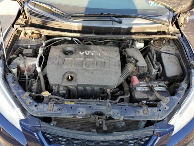 2T1KU4EE8AC244012 - 2010 TOYOTA COROLLA MA BLUE photo 11