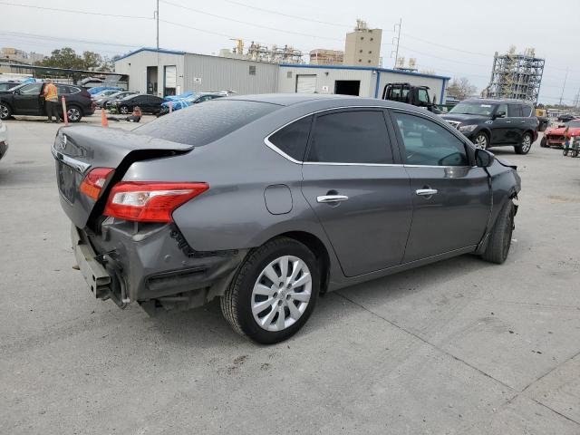 3N1AB7APXGY327026 - 2016 NISSAN SENTRA S GRAY photo 3