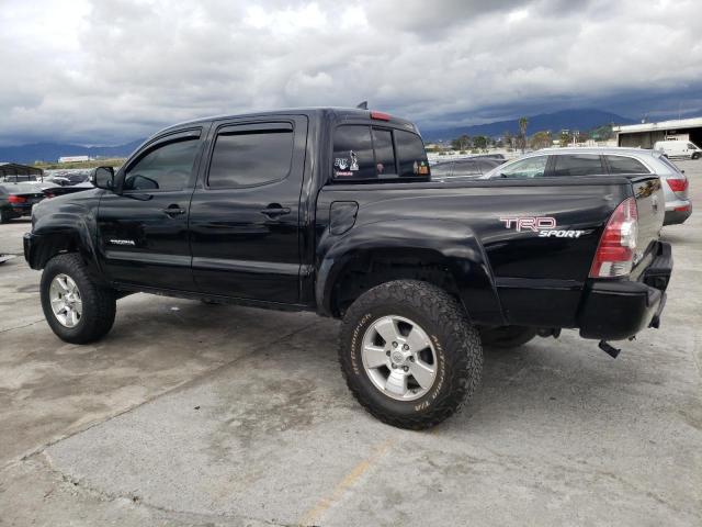 5TFJU4GN1CX015040 - 2012 TOYOTA TACOMA DOUBLE CAB PRERUNNER BLACK photo 2