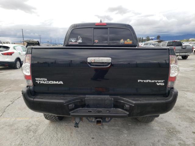 5TFJU4GN1CX015040 - 2012 TOYOTA TACOMA DOUBLE CAB PRERUNNER BLACK photo 6