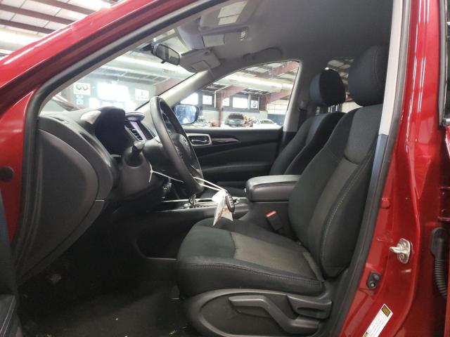 5N1DR2MM6JC608861 - 2018 NISSAN PATHFINDER S 勃艮第红 照片 7