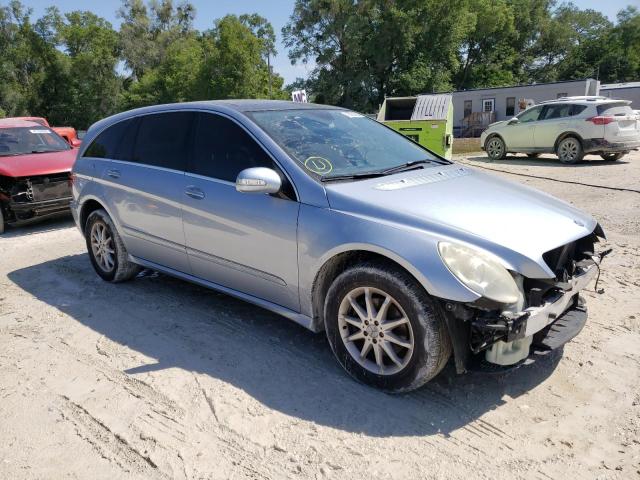 4JGCB75E86A017096 - 2006 MERCEDES-BENZ R 500 BLUE photo 4