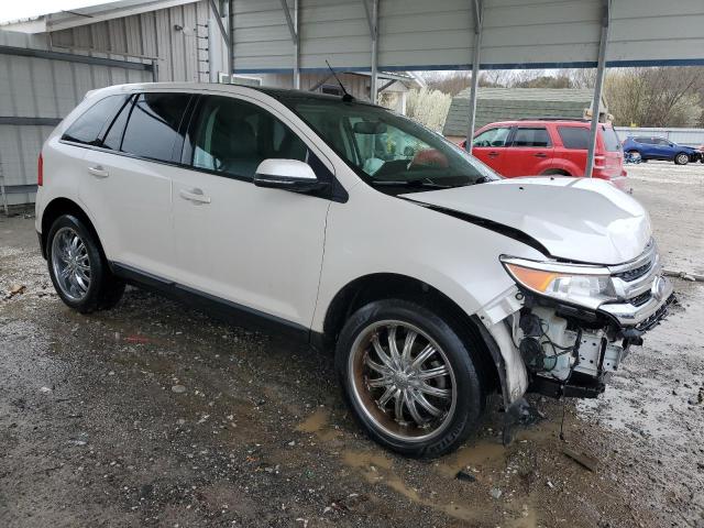 2FMDK3JC2DBC89484 - 2013 FORD EDGE SEL WHITE photo 4