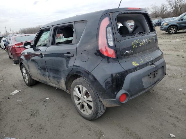 KNDJP3A57E7039436 - 2014 KIA SOUL + BLACK photo 2