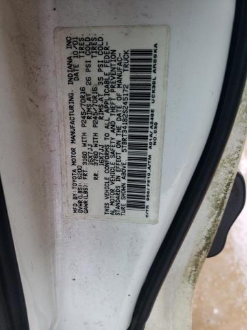 5TBRT34182S245172 - 2002 TOYOTA TUNDRA ACCESS CAB თეთრი ფოტო 12