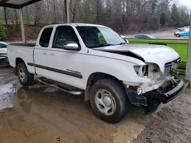 5TBRT34182S245172 - 2002 TOYOTA TUNDRA ACCESS CAB თეთრი ფოტო 4