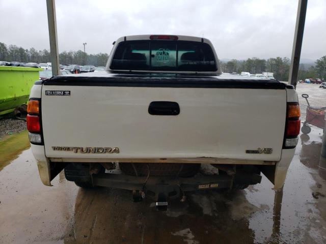5TBRT34182S245172 - 2002 TOYOTA TUNDRA ACCESS CAB თეთრი ფოტო 6