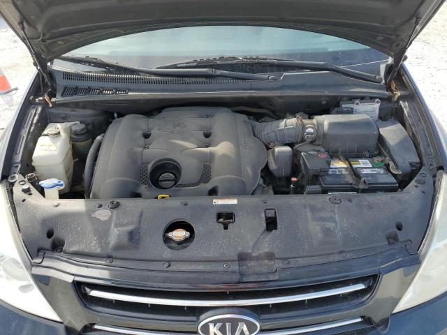 KNDMB233786242676 - 2008 KIA SEDONA EX BLACK photo 12