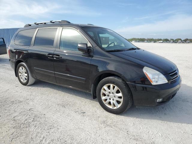 KNDMB233786242676 - 2008 KIA SEDONA EX BLACK photo 4