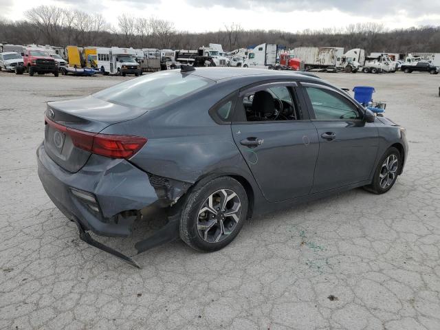 3KPF24AD8LE208975 - 2020 KIA FORTE FE GRAY photo 3