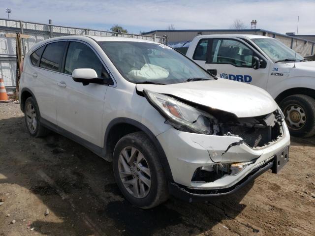 5J6RM4H51FL038275 - 2015 HONDA CR-V EX WHITE photo 4