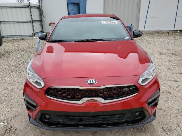 3KPF44AC4ME303469 - 2021 KIA FORTE GT RED photo 5