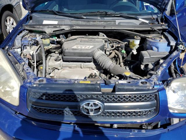 JTEHD20V156047228 - 2005 TOYOTA RAV4 BLUE photo 12