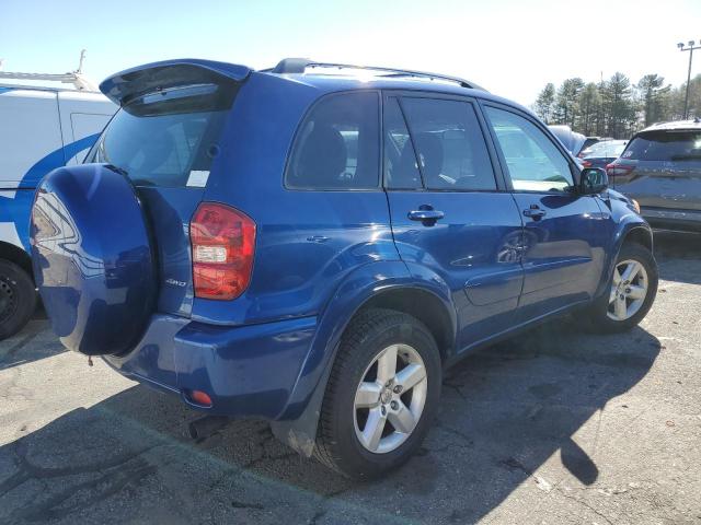 JTEHD20V156047228 - 2005 TOYOTA RAV4 BLUE photo 3