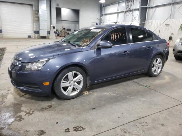 1G1P75SZ8E7120526 - 2014 CHEVROLET CRUZE BLUE photo 1