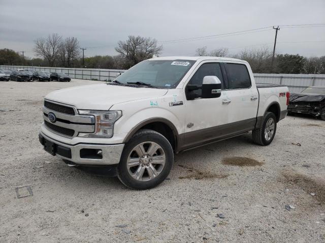 1FTEW1E5XKFB81235 - 2019 FORD F150 SUPERCREW WHITE photo 1