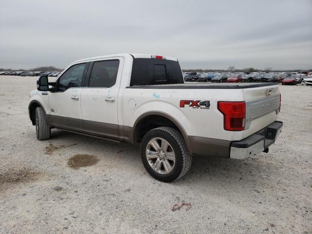 1FTEW1E5XKFB81235 - 2019 FORD F150 SUPERCREW WHITE photo 2