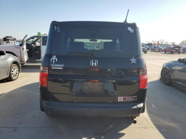 5J6YH18738L007452 - 2008 HONDA ELEMENT EX BLACK photo 6