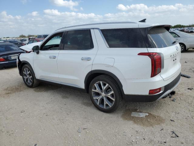 KM8R44HE0NU366278 - 2022 HYUNDAI PALISADE SEL WHITE photo 2