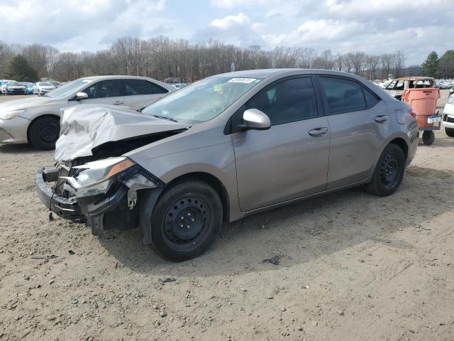 2T1BURHE1GC558215 - 2016 TOYOTA COROLLA L GRAY photo 1