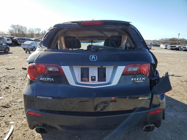 5J8TB1H24CA002692 - 2012 ACURA RDX BLACK photo 6