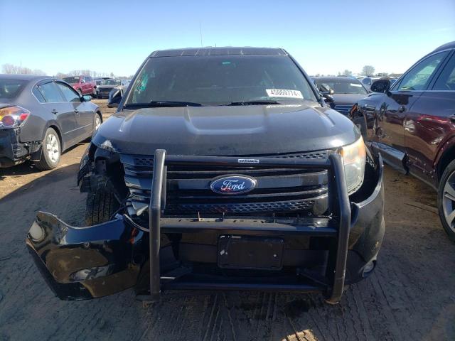 1FM5K8AR7EGA28495 - 2014 FORD EXPLORER POLICE INTERCEPTOR أسود صورة 5