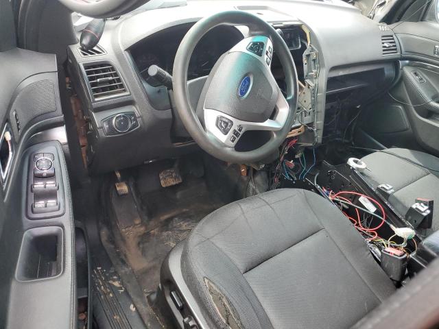 1FM5K8AR7EGA28495 - 2014 FORD EXPLORER POLICE INTERCEPTOR أسود صورة 8