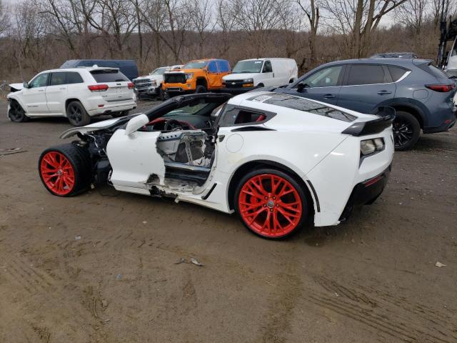 1G1YS2D61G5608736 - 2016 CHEVROLET CORVETTE Z06 2LZ WHITE photo 2