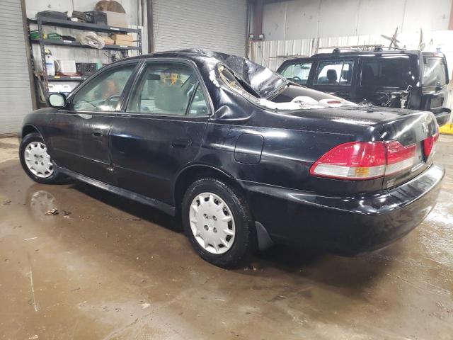 1HGCG56472A028179 - 2002 HONDA ACCORD LX BLACK photo 2