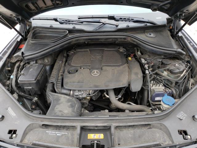 4JGDA5HB4EA388199 - 2014 MERCEDES-BENZ ML 350 4MATIC GRAY photo 12