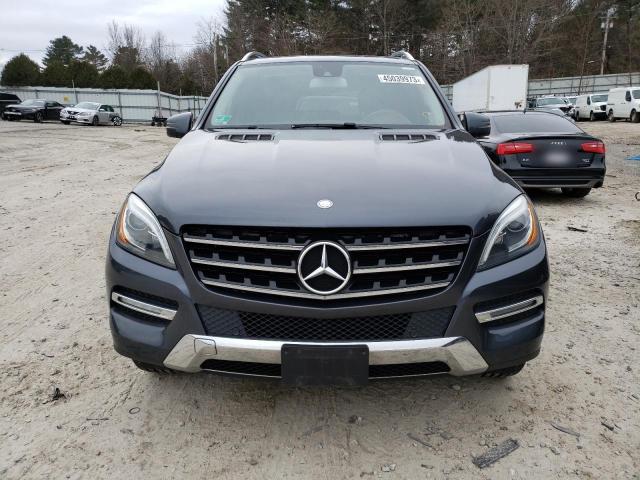 4JGDA5HB4EA388199 - 2014 MERCEDES-BENZ ML 350 4MATIC GRAY photo 5